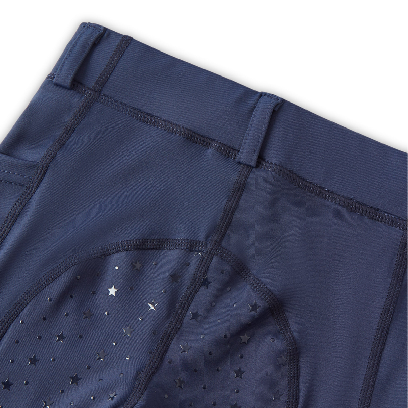 Cameo Junior Performance Riding Tights - Navy-2