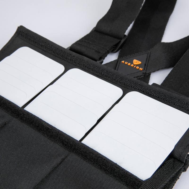 Aubrion Children's Number Bib Set - Black-4