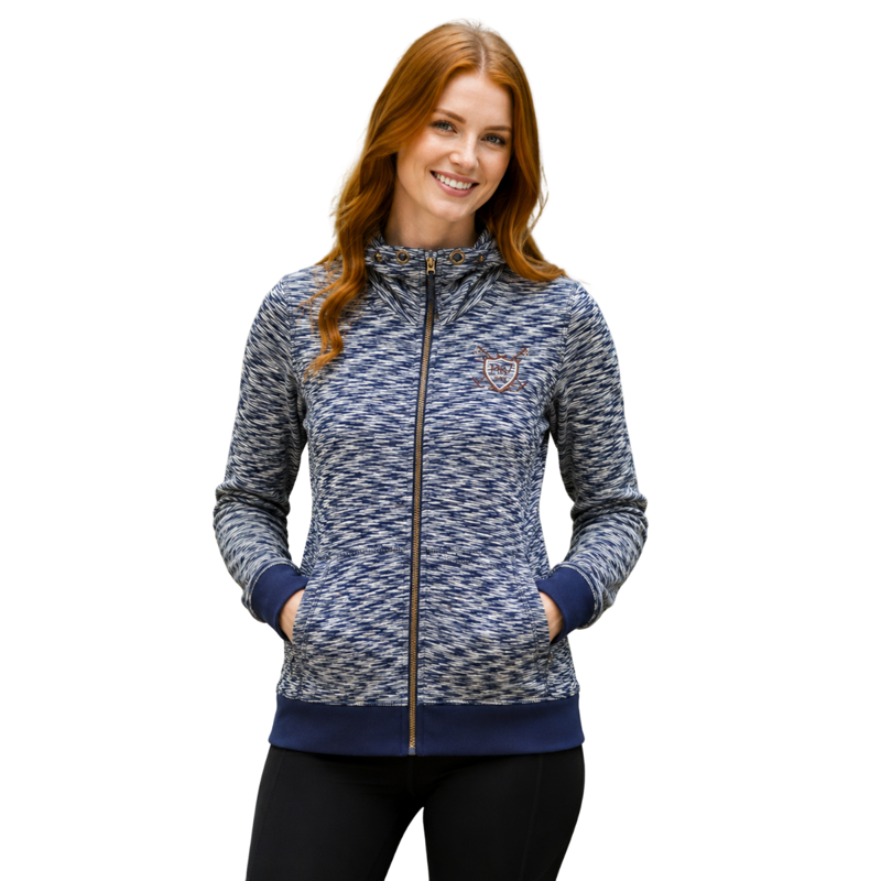 Horseware Iris Zip Top - Navy Melange