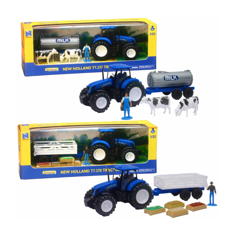 Padgett Bros New Holland 1:32 Farm Tractor Set - Assorted