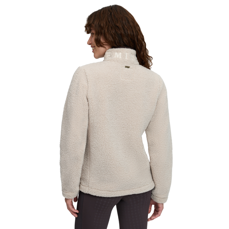 LeMieux Heritage Borg Zip Through Jacket - Stone-1