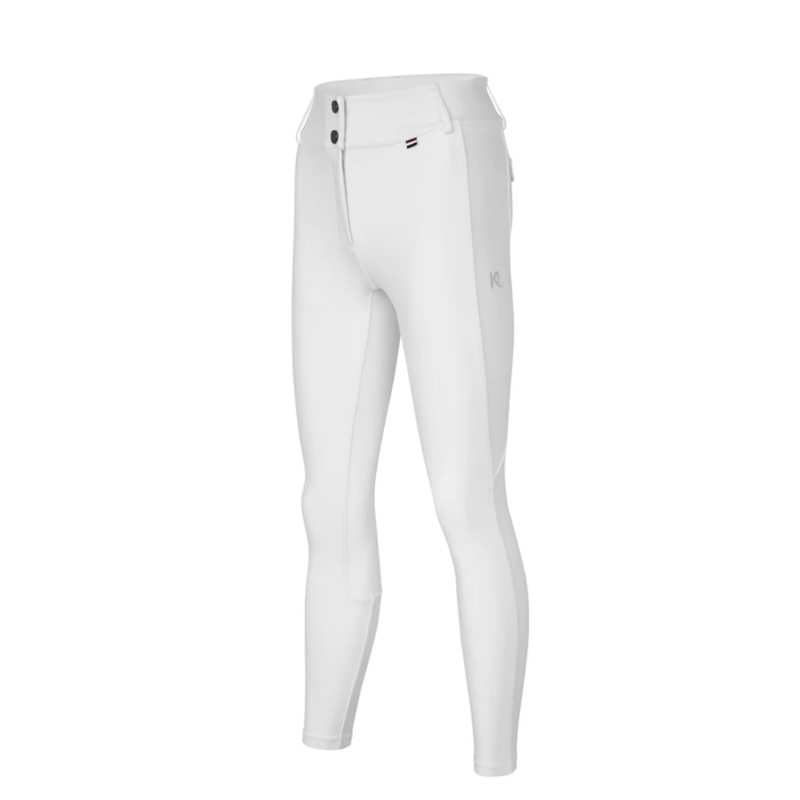Kingsland KLKatty Ladies A Shape F-Grip Breeches - White-1