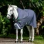 Horseware Rambo Wug Lite 0g Turnout - Navy/Hunter Green/Silver