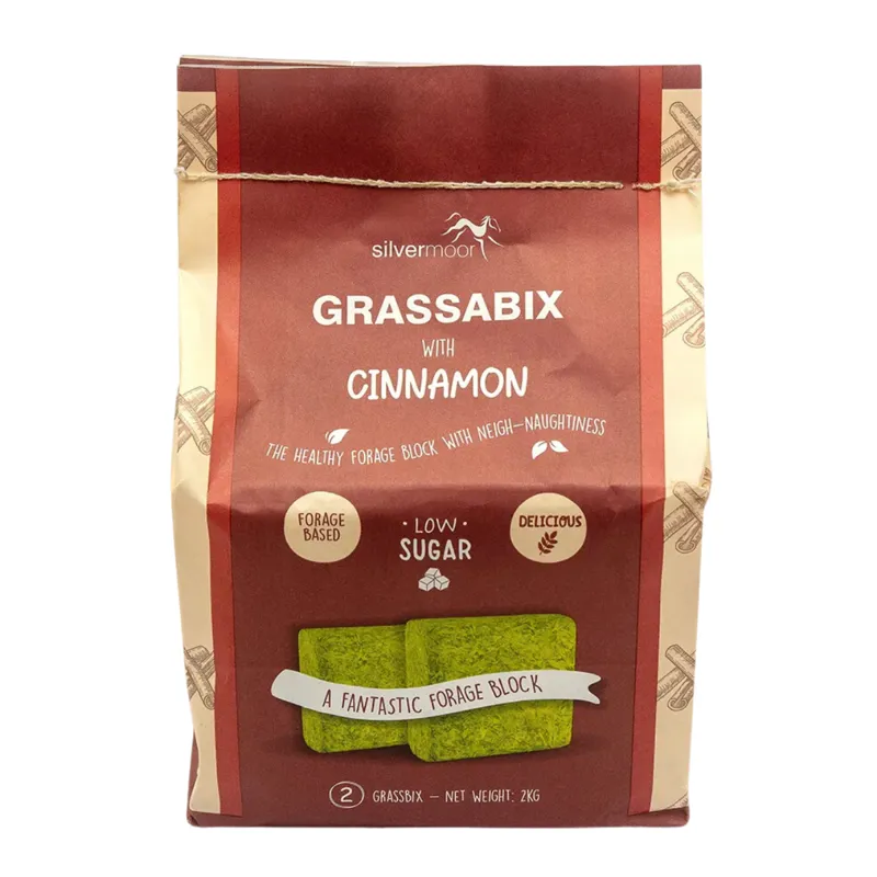 Silvermoor Grassabix Dual Pack - Cinnamon - 2kg