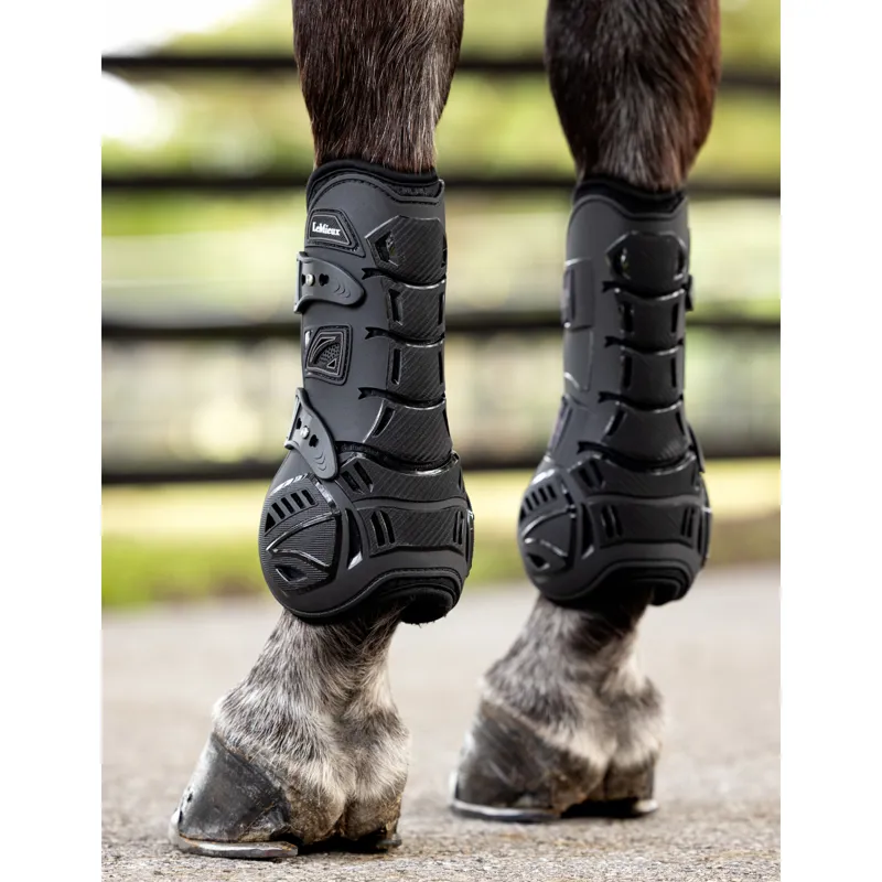 LeMieux Motion Cool Tendon Boot - Black-4