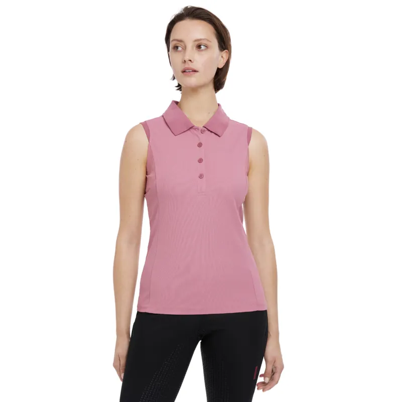 LeMieux Marissa Sleeveless Polo - Peony