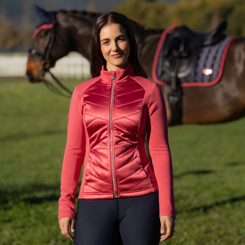 LeMieux Dynamique Jacket - Cranberry-4
