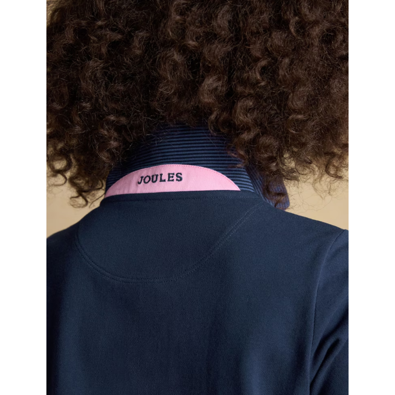 Joules Ladies Woody Polo Shirt - Navy-6