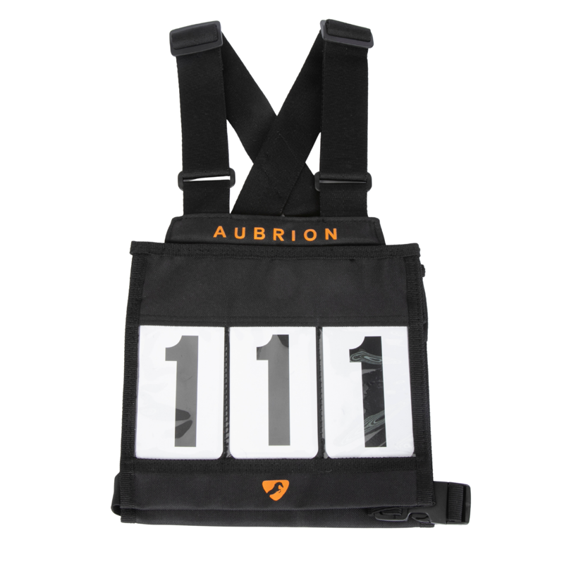 Aubrion Children's Number Bib Set - Black