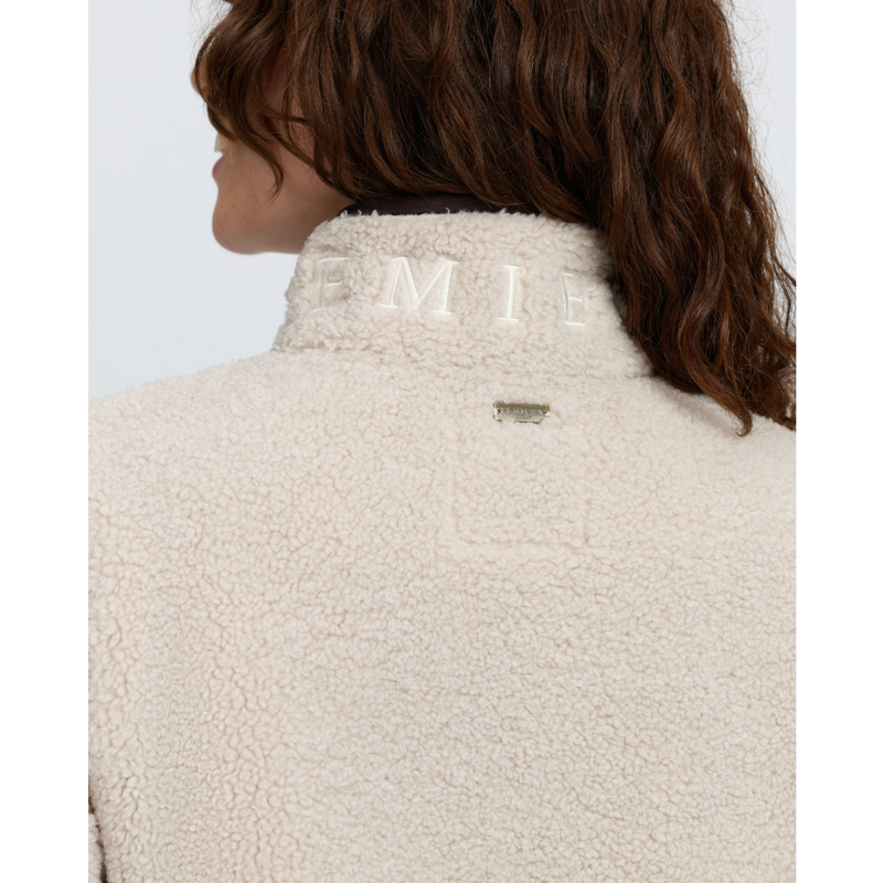 LeMieux Heritage Borg Zip Through Jacket - Stone-3