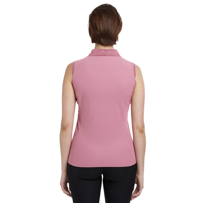LeMieux Marissa Sleeveless Polo - Peony-1