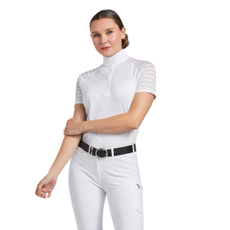 Ariat Women's Aptos Vent Show Shirt - White