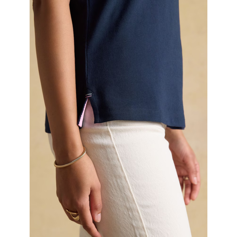 Joules Ladies Woody Polo Shirt - Navy-5
