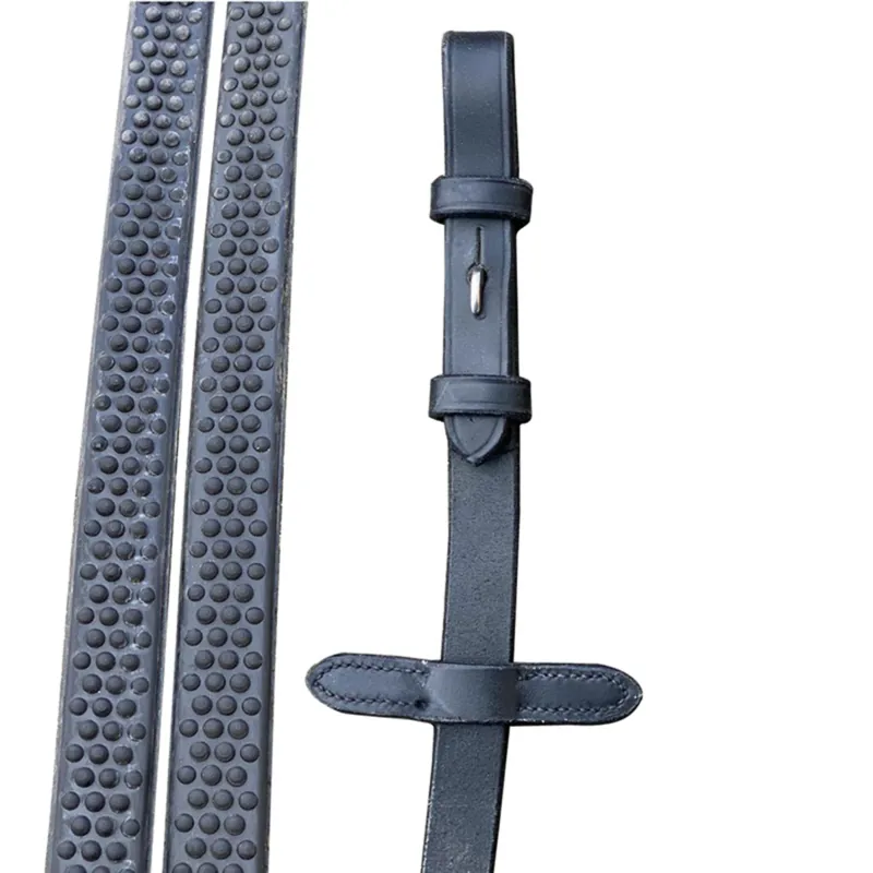 Mackey Legend Super Grip Reins - Black