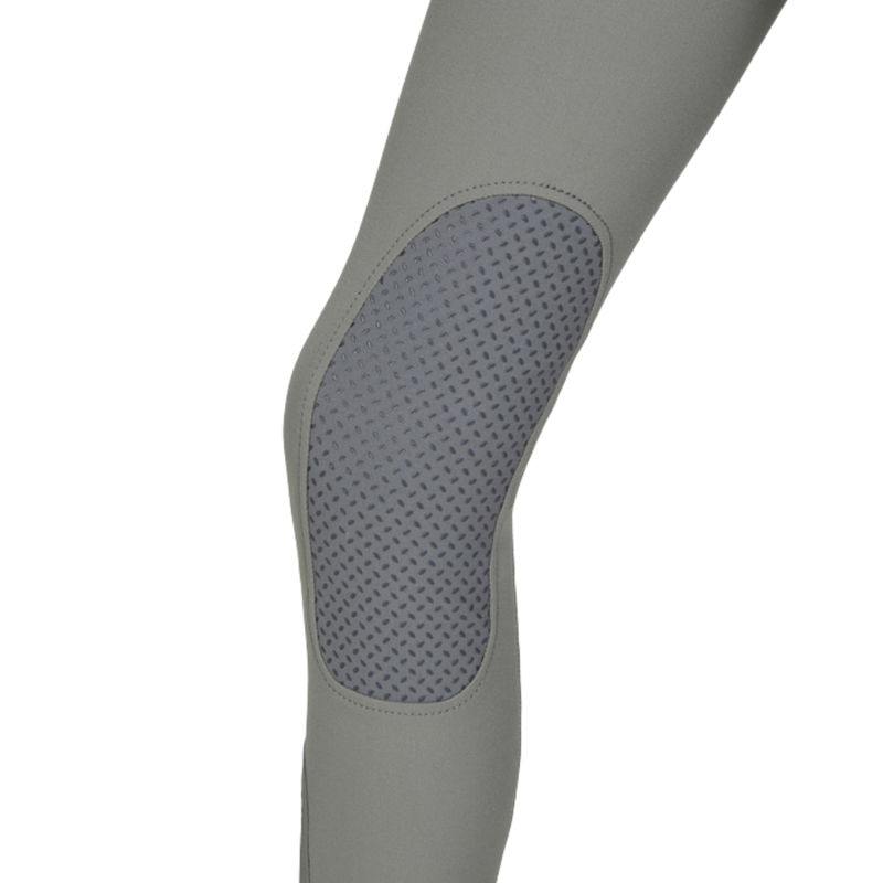 Pikeur Brooklyn Grip Girls Breeches - Middle Grey-2