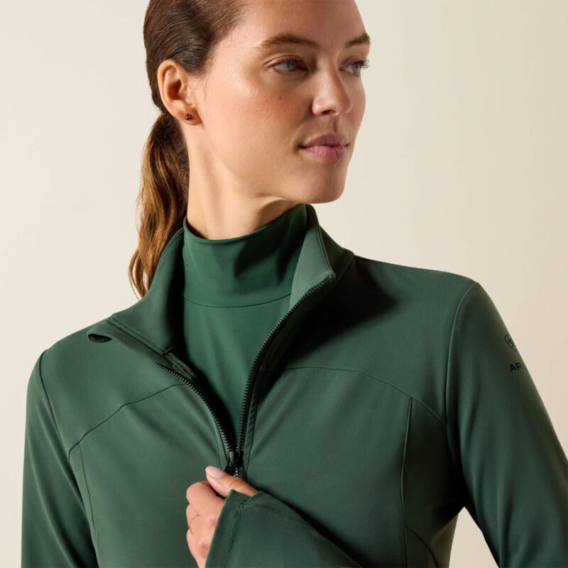 Ariat Women's SolVeil Full Zip - Monstera-2