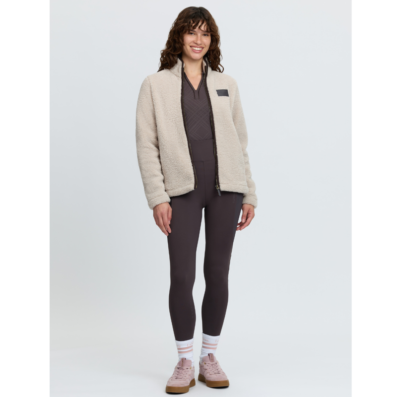 LeMieux Heritage Borg Zip Through Jacket - Stone-5