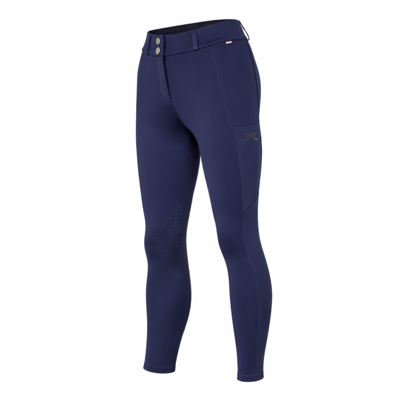 Kingsland KLKaya Ladies H Shape K-Grip Breeches - Evening Blue