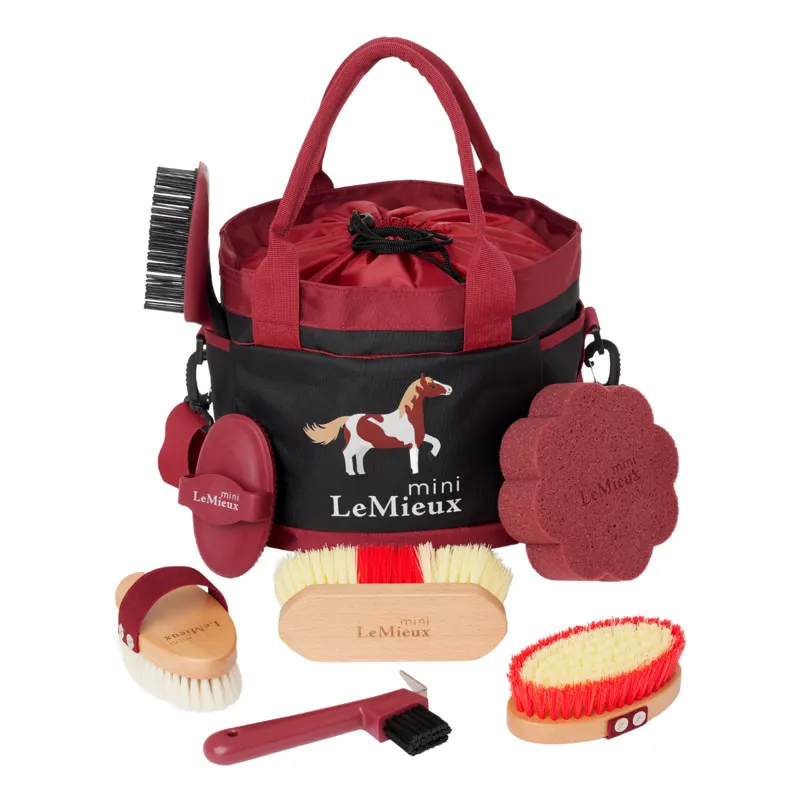 LeMieux Mini Grooming Set - Red