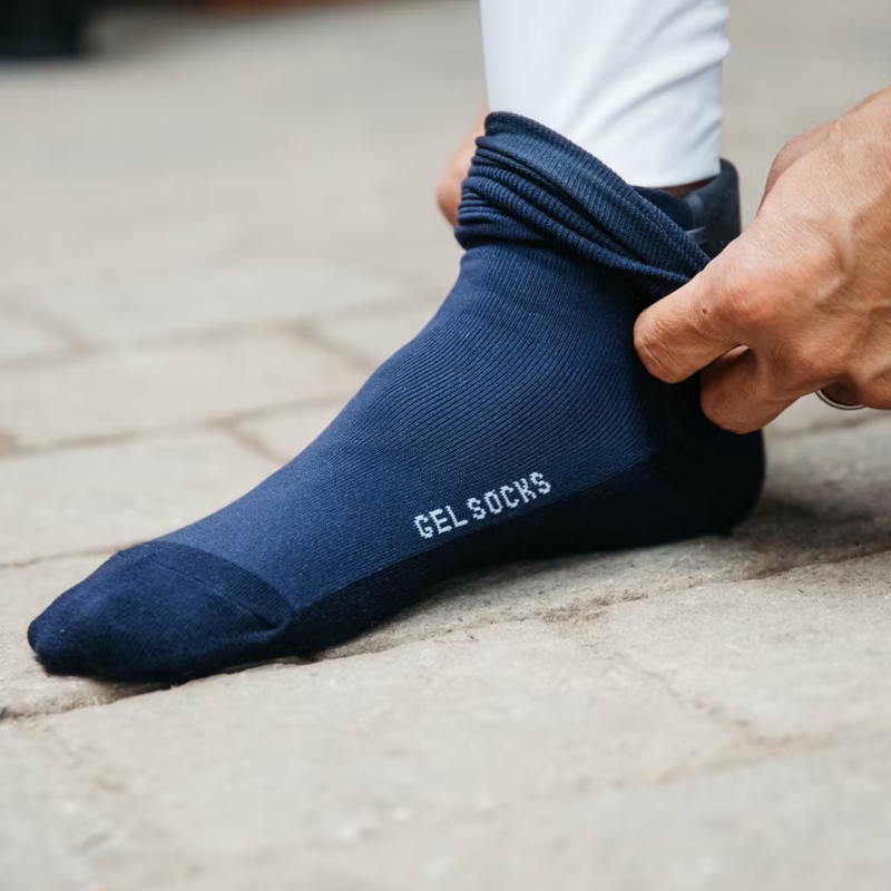 Kentucky Achilles Gel Socks 36/40 - Navy-2