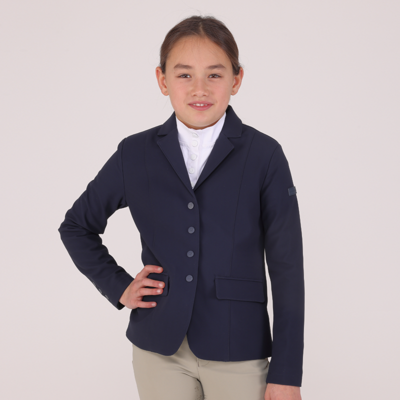 Aubrion Young Rider Optima-MX Show Jacket - Navy-6