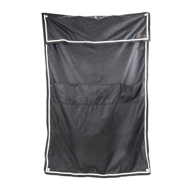 Kentucky Classic Stable Curtain With Pockets - Grey