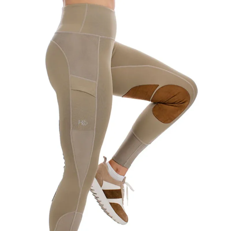 Horseware Ladies Riding Tights - Tan