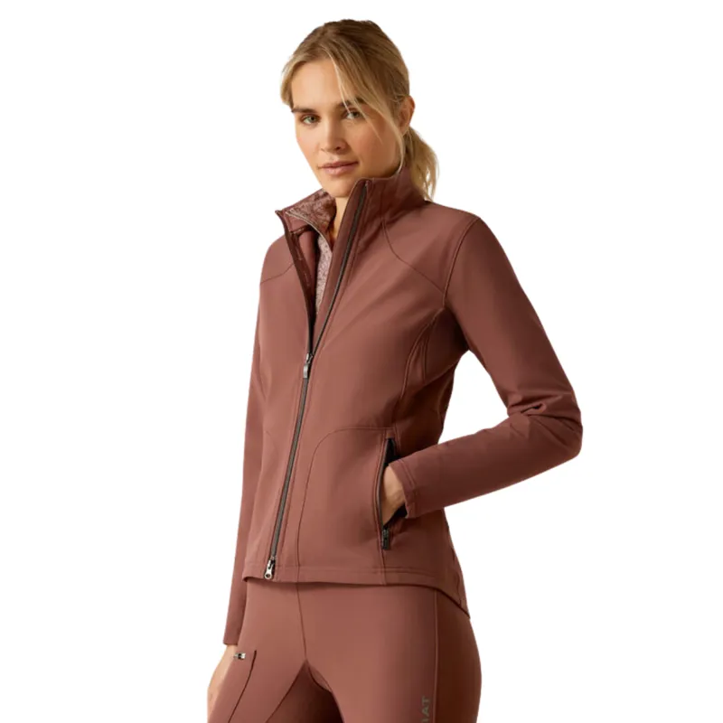 Ariat Women's Boreas Full Zip Sweatshirt - Marron
