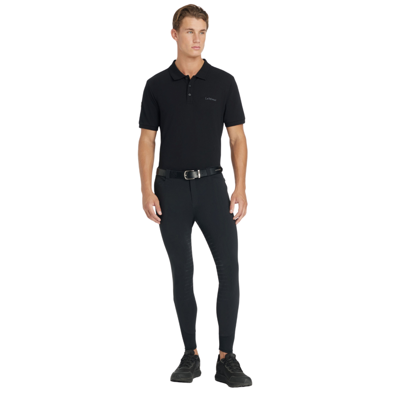 LeMieux Men's Full Seat Sports Breech - Black-3