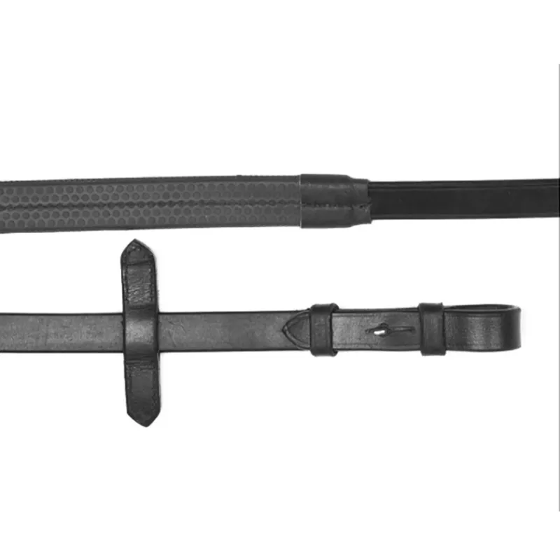 Mackey Legend Rubber Grip Reins - Black