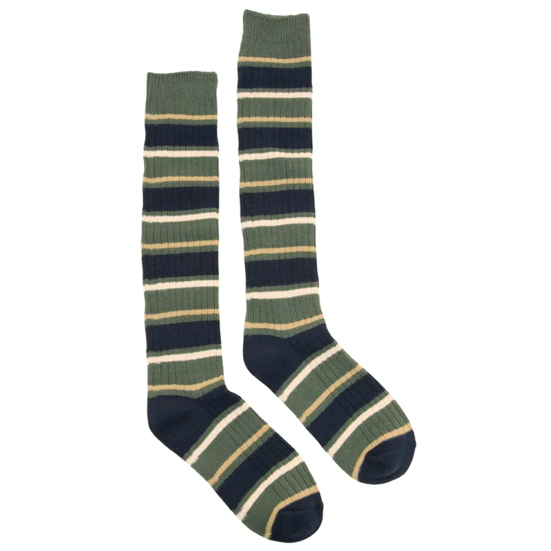 Joules Men's Wader Welly Socks - Green