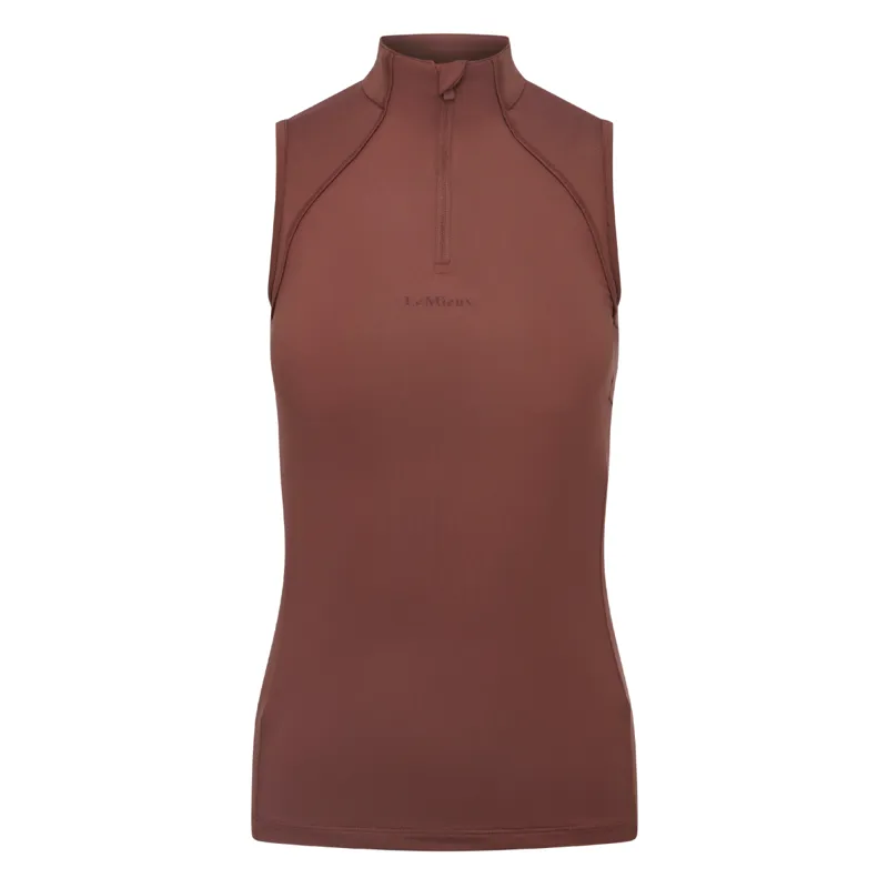 LeMieux Maria Mesh Sleeveless Base Layer - Rosewood