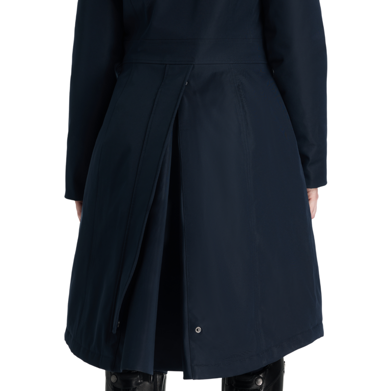 LeMieux Anya Waterproof Riding Coat - Navy-3
