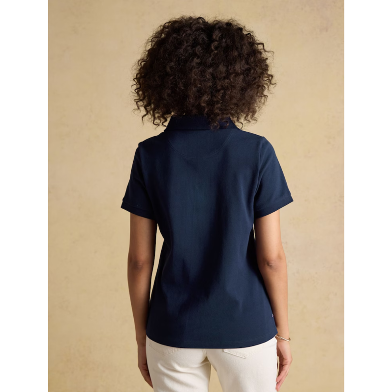 Joules Ladies Woody Polo Shirt - Navy-2
