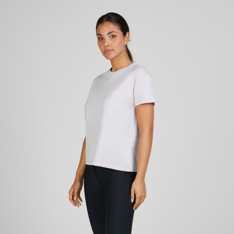 Pikeur Athleisure Ladies Oversized Shirt - Violet Breeze-3