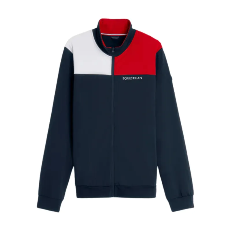 Tommy Hilfiger Men's Colorblock Performance Zip-Up Jacket - Desert Sky