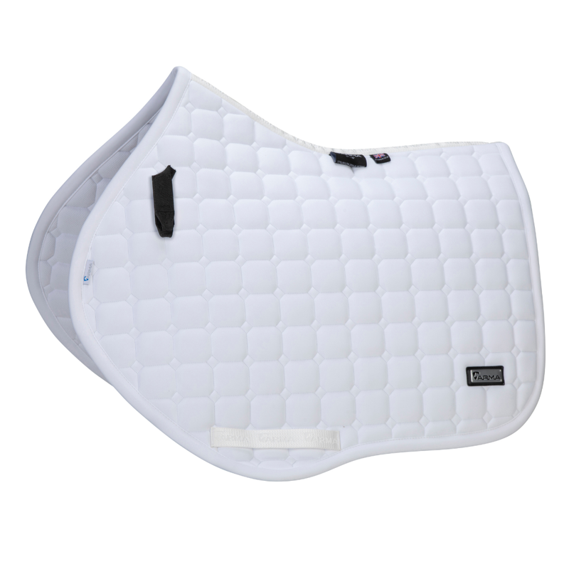 Shires ARMA Elegance 1.0 Jump Saddlecloth - White