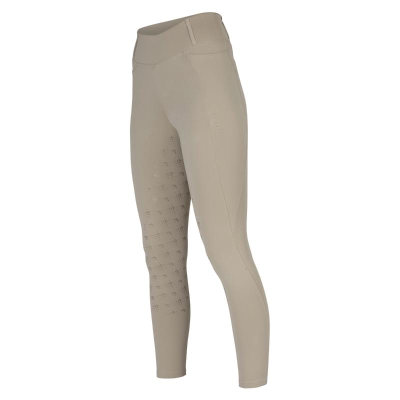 Aubrion Optima PX Riding Tights - Beige-1