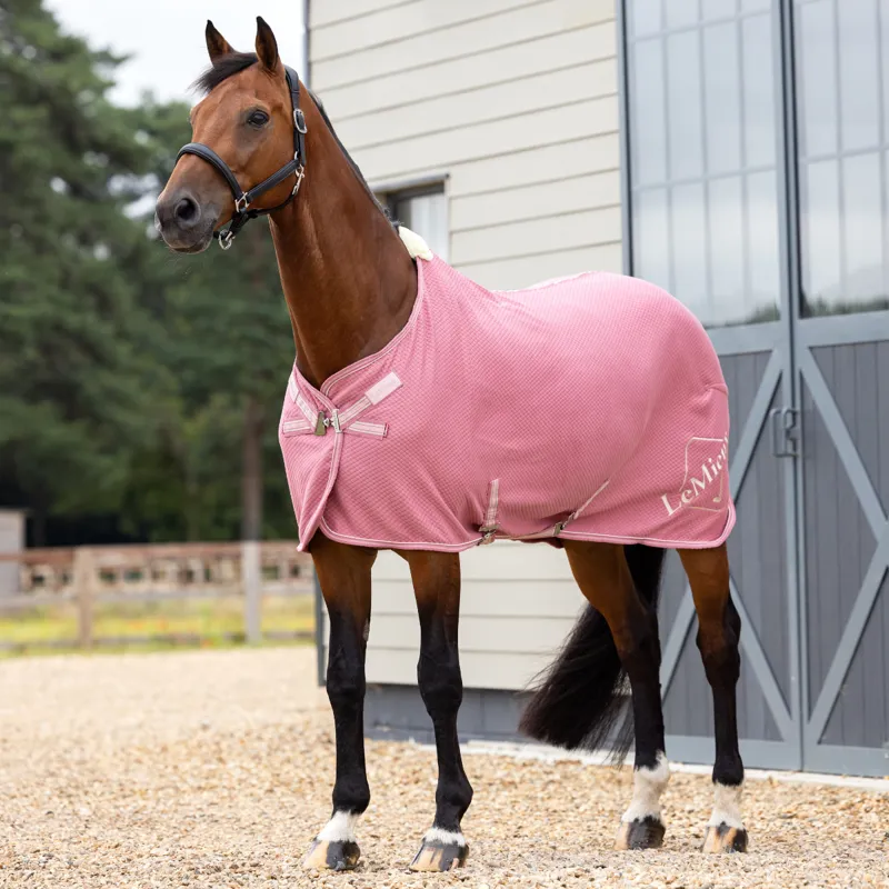 LeMieux Kudos Bamboo Cooler - Peony