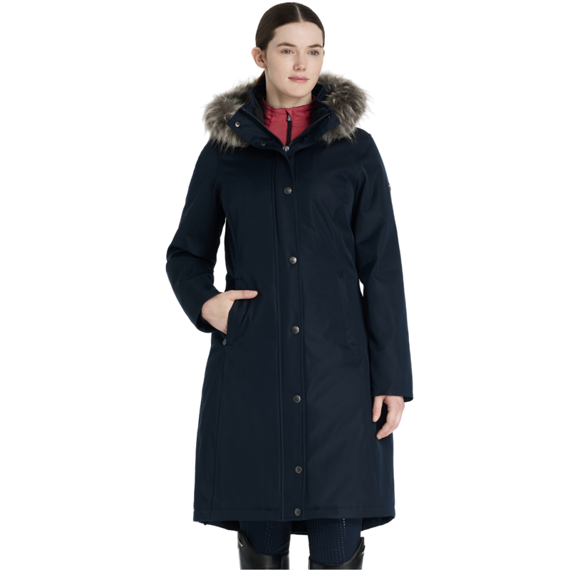 LeMieux Anya Waterproof Riding Coat - Navy