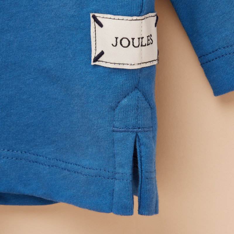Joules Boys' Finlay Top - Blue Beans-4