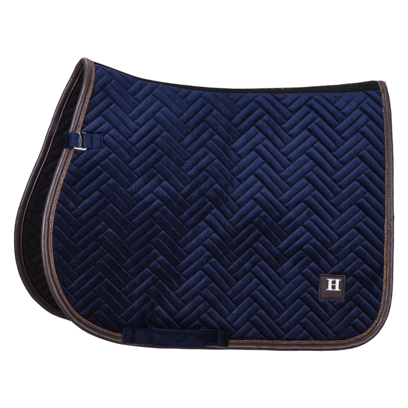HV Polo Luxury GP Saddlepad Full - Navy