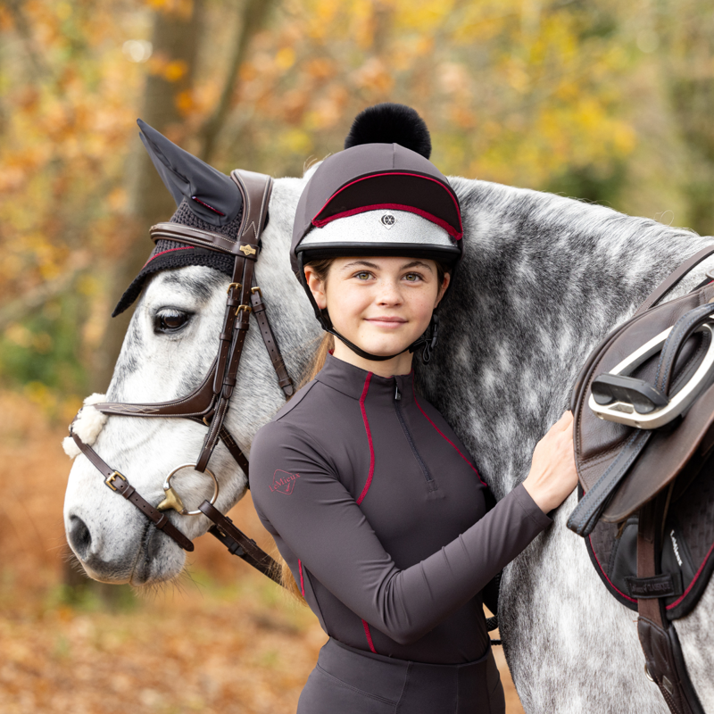 LeMieux Young Rider Base Layer - Cinder-4