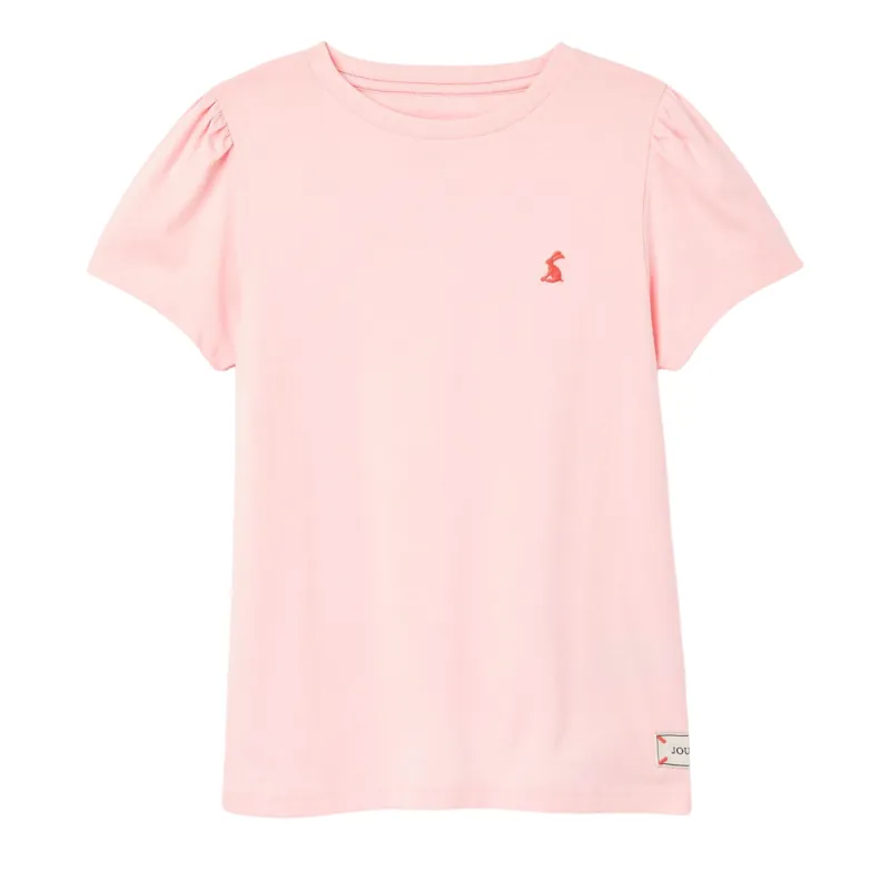Joules Girls' Let's Go Short Sleeve T-Shirt - Pink