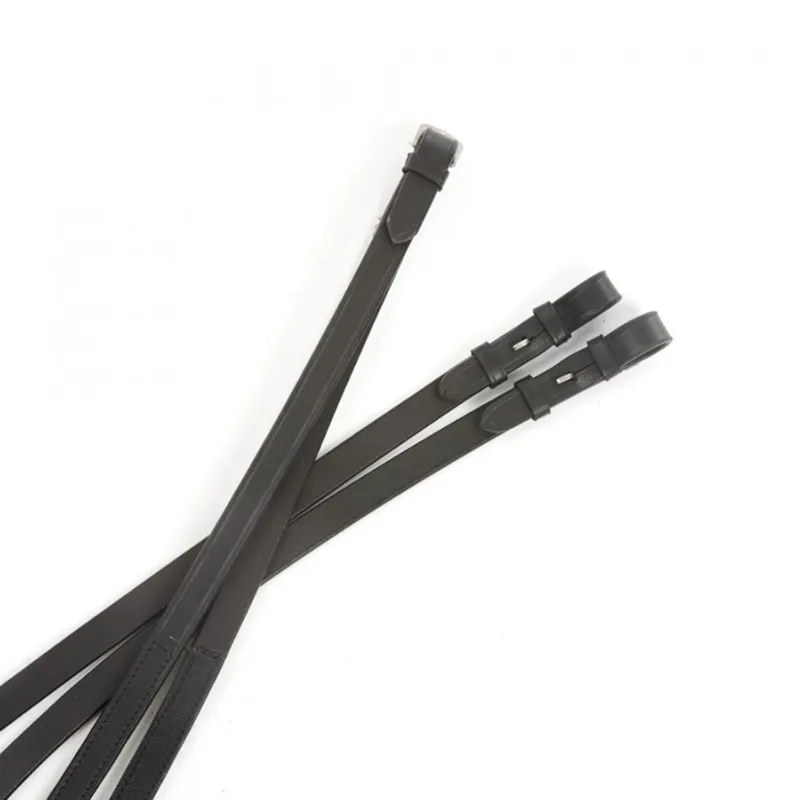 Mackey Classic One-Sided Rubber Reins - Brown