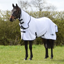 Saxon Mesh Combo Fly Rug - White/Navy