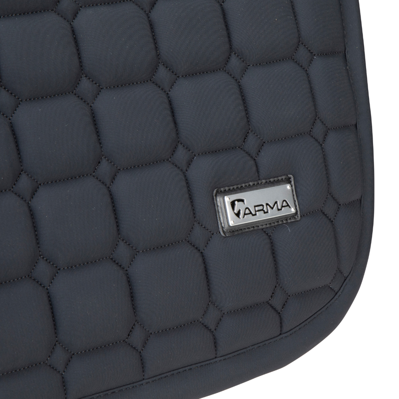 Shires ARMA Elegance 1.0 Jump Saddlecloth - Black-2