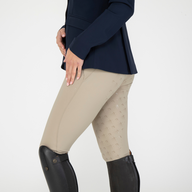 Aubrion Optima PX Riding Tights - Beige-3