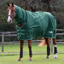 Saxon Defiant 1200D Combo Neck 300g Turnout Rug - Hunter Green/White