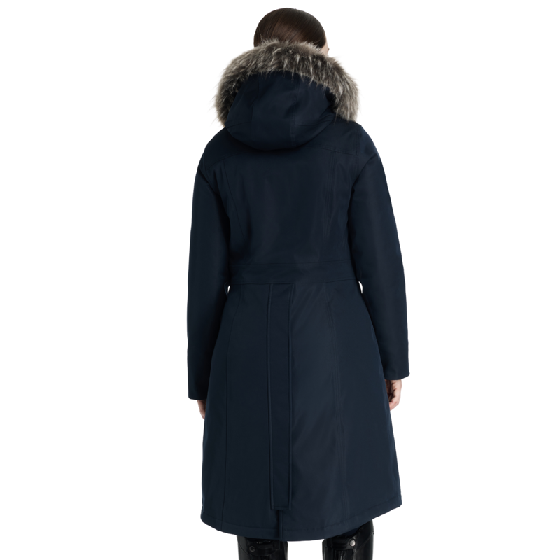 LeMieux Anya Waterproof Riding Coat - Navy-1